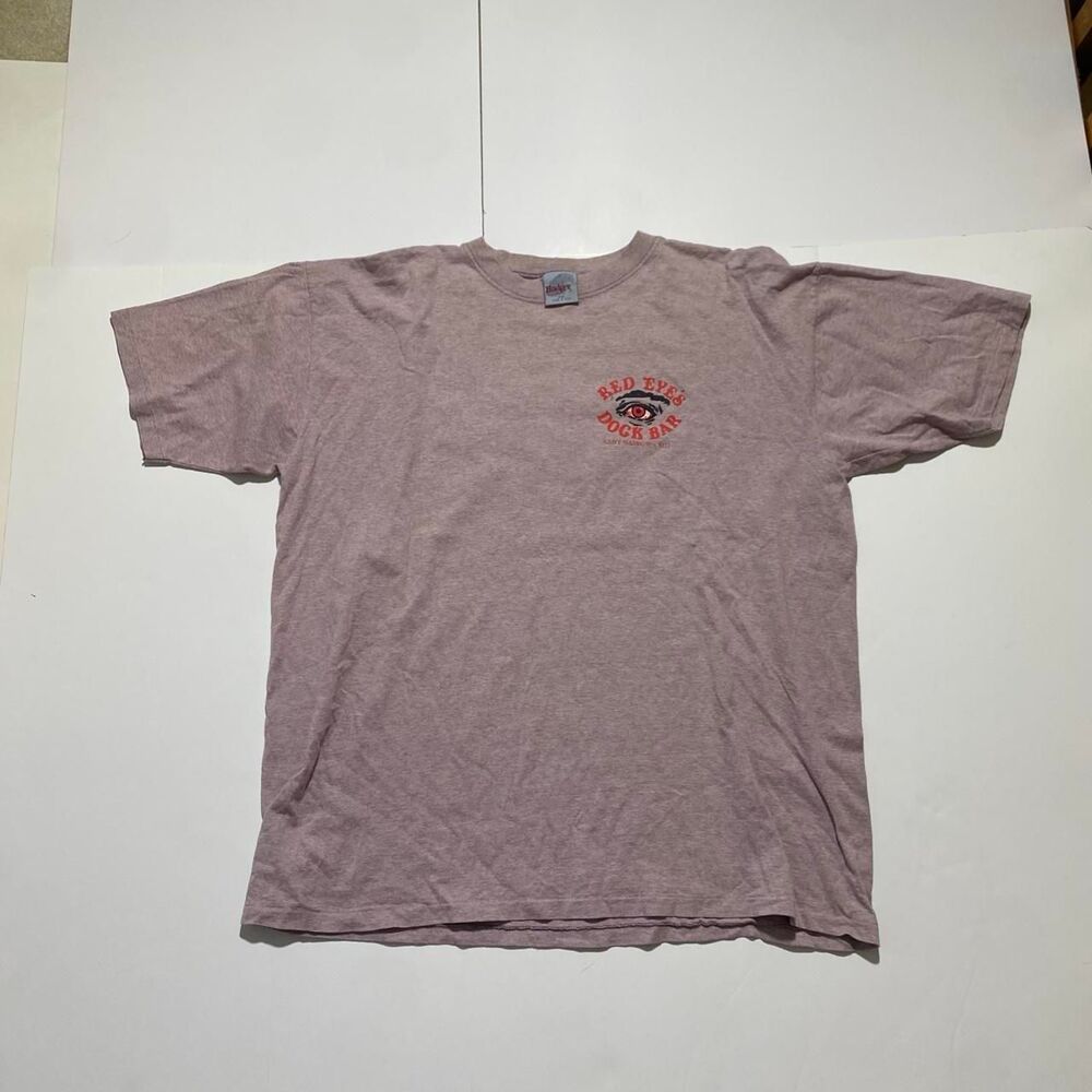 Badger Men's Grey and Pink T-shirt